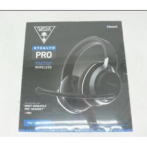 Turtle Beach TBS-3365-01 Stealth Pro Wireless Gaming Headset PS5 PS4 PC Sealed